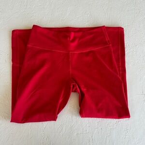 Fabletics Red Women's Leggings Large
